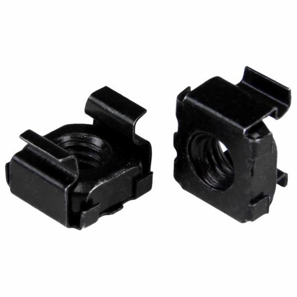 StarTech Matice/klece M6 50 ks černé (CABCAGENUT6B)