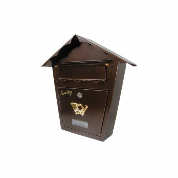 NoName Starožitná měděná poštovní schránka SD2