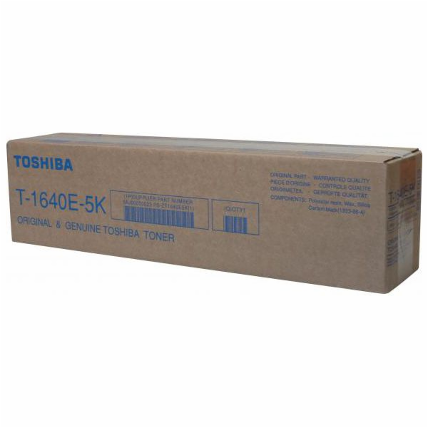 Toshiba T-1640E originální černý toner (T-1640E5K)