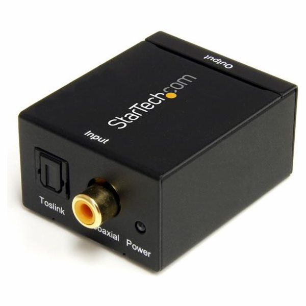 StarTech.com SPDIF Digital Coaxial or Toslink Optical to ...