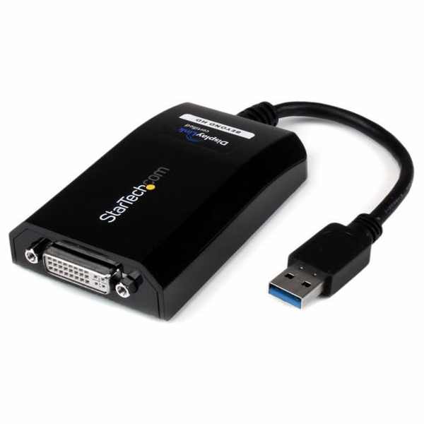 StarTech.com USB 3.0 to DVI / VGA Adapter - 2048x1152 - E...