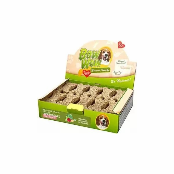 Bow Wow Bow Wow 640 Psí pamlsky s kostí a zeleninou 30 ks