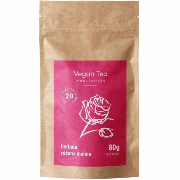 Teministeriet Veganský čaj Bílý čaj Růže Malina - náhradn...
