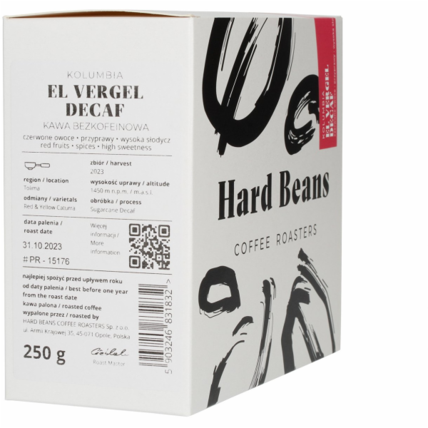 Qualia Caffe kávová zrna Colombia El Vergel Decaf kávová ...