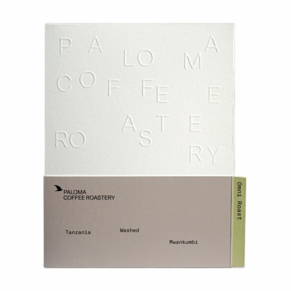 Paloma Coffee Beans Tanzania PB Mwankumbi Coffee Beans 250g