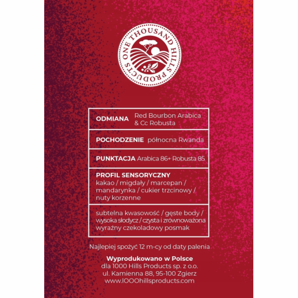 NoName&nbsp;RWANDA&nbsp;MUHABURA&nbsp;TABOO&nbsp;ESPRESSO&nbsp;zrnková&nbsp;káva&nbsp;400g