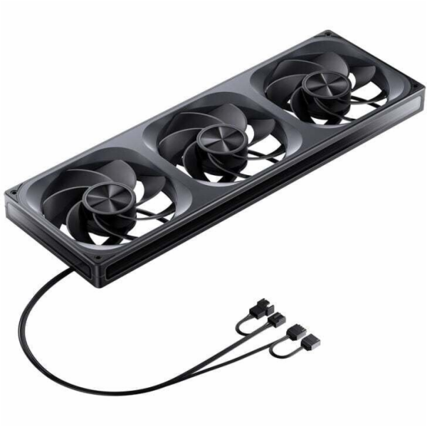 Jonsbo ZA-420 Černý ventilátor s obrácenými lopatkami, PW...