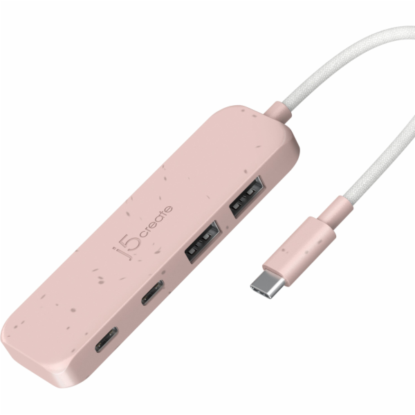 j5create USB HUB USB-C NA 4 PORTY