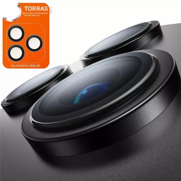 Torras LENSGUARD PRO IPHONE 17 PRO ČERNÝ