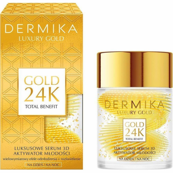 Dermika Luxury Gold 24K Total Benefit Luxury 3D sérum - a...