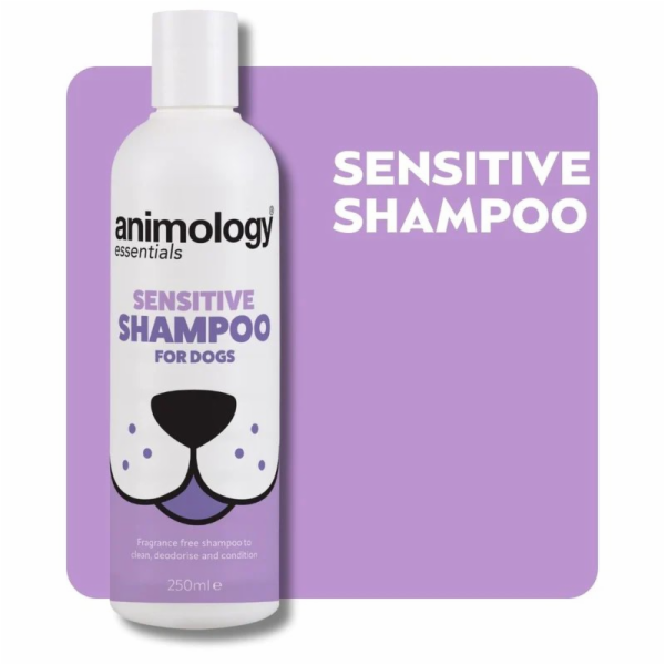 Animology Essentials Jemný šampon bez vůně pro citlivé ps...