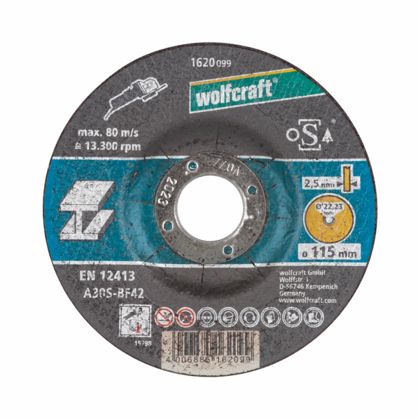 Wolfcraft řez.kotouč, pr.115mm, 2,5mm 1620099