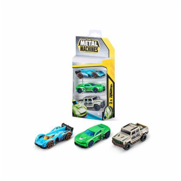 ZURU Metal Machines Auta, sada 3 kusů, série 2