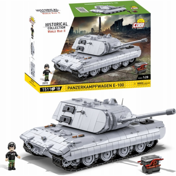 COBI Panzerkampfwagen E-100 (Maßstab 1:28)