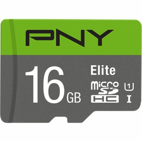 PNY Elite microSD 16 GB ( Class 10, UHS-I, SD-Adapter)