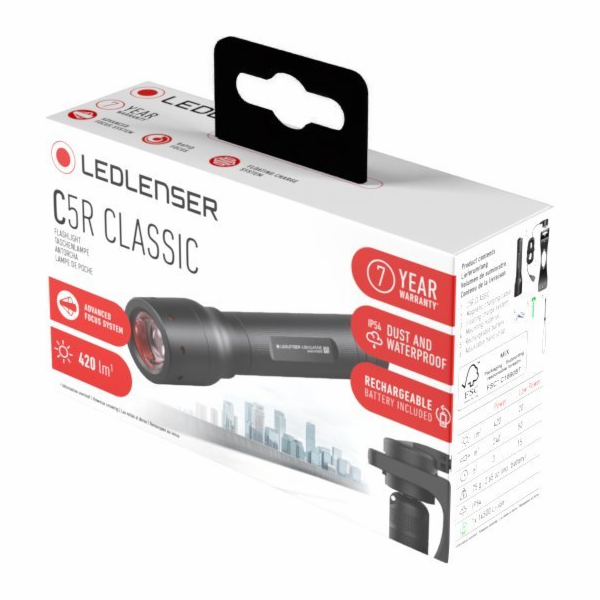 Ledlenser C5R Classic (schwarz)