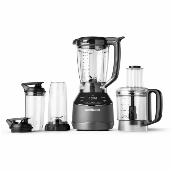 Nutribullet Triple Prep System Standmixer NBF580B (dunkel...