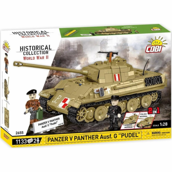 COBI Panzer V Panther Ausf. G Pudel (Maßstab 1:28)