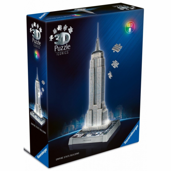 Ravensburger 3D Puzzle Iconics: Empire State Building - m...