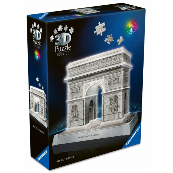 Ravensburger 3D Puzzle Iconics: Triumphbogen Paris - mit ...
