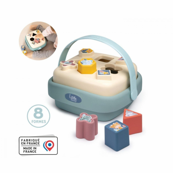 Simba-Dickie Little Smoby Formensteckspiel-Korb