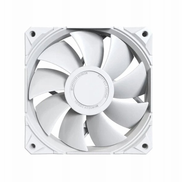 Montech HS02  (weiß, Tempered Glass x 2)