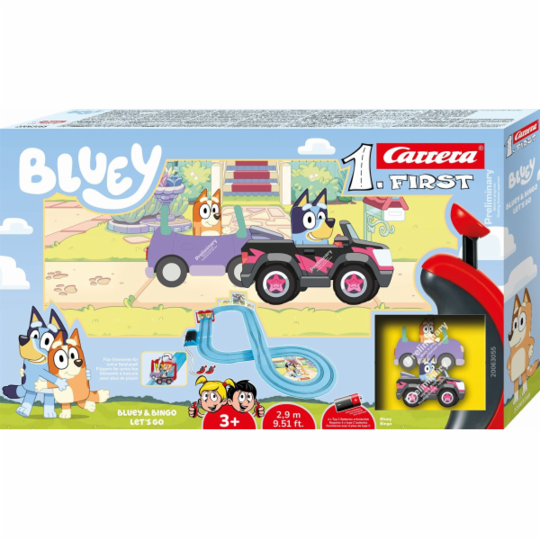 Carrera FIRST Bluey & Bingo - Lets Go