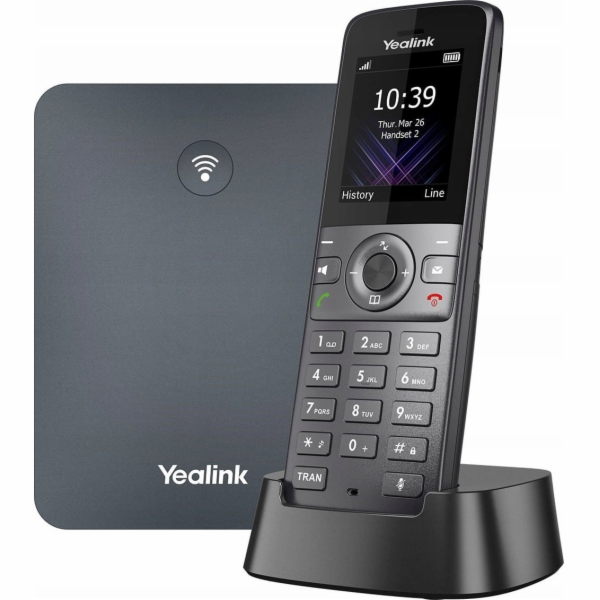 Yealink W74P (schwarz, Basisstation mit Mobilteil)