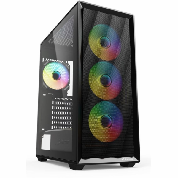 Sharkoon VK4 ARGB (schwarz, Tempered Glass)