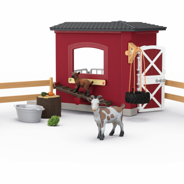 Schleich Farm World Ziegenstall
