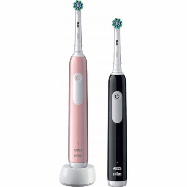Oral-B Pro 1 Duo Cross Action mit 2. Handstück, Elektrisc...