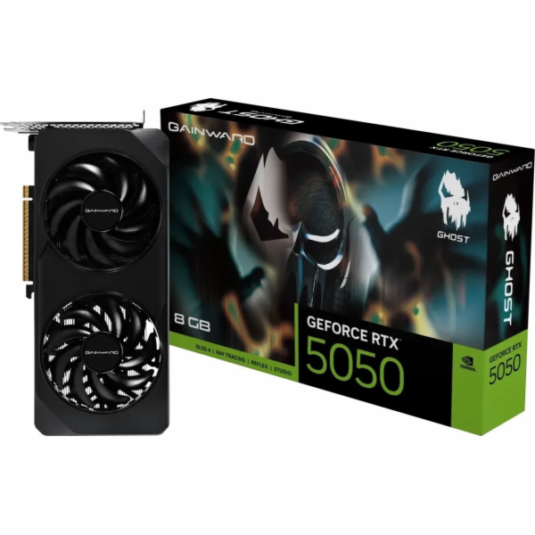 Gainward GeForce RTX 5050 Ghost 8GB (DLSS 4, 3x DisplayPo...