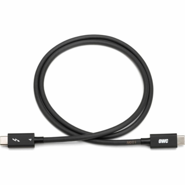 NewerTech Thunderbolt 4 / USB-C Kabel (schwarz, 70cm)