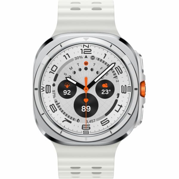Samsung Galaxy Watch8 Classic (weiß, 46mm, LTE, Hybrid-Ar...