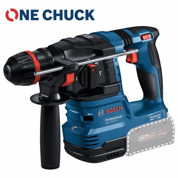 Bosch Powertools Akku-Bohrhammer GBH 18V-22 X Professiona...