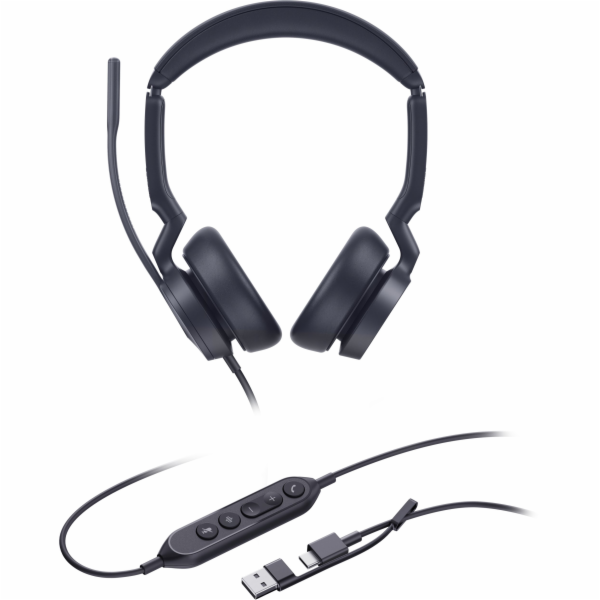 Yealink UH46 Dual (schwarz, UC-Variante, USB-C- und USB-A...