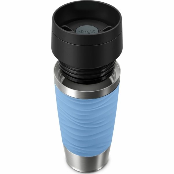 Emsa TRAVEL MUG Waves Thermobecher (hellblau/edelstahl, 0...
