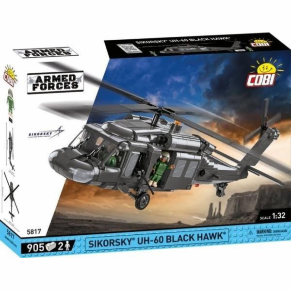 Cobi Klocki Sikorsky UH-60 Černý jestřáb 928 bloků