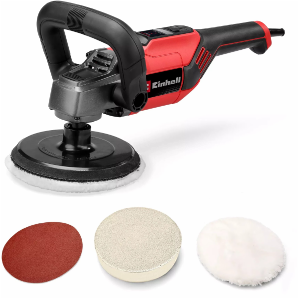 Einhell Lešticí a brusný stroj CC-PO 1100/150 CE (červeno...