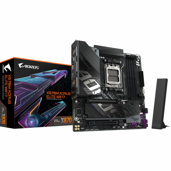 GIGABYTE X870M AORUS ELITE WIFI7/AM5/mATX