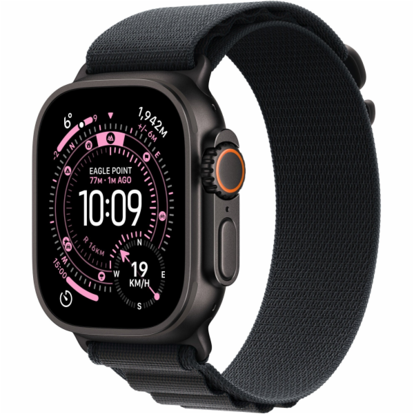 Apple Watch Ultra 3 (schwarz, 49 mm, Alpine Loop schwarz ...