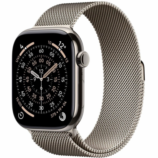Apple Watch Series 11 (Titan Natur, Titangehäuse, 42 mm, ...