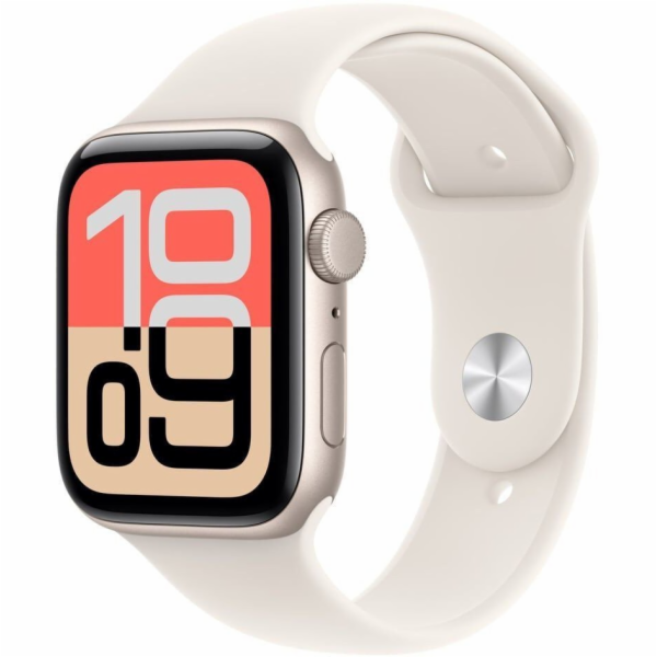 Apple Watch SE 3 (silber, Aluminium, 40 mm, Sportarmband ...