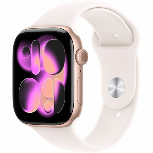 Apple Watch Series 11 (roségold, Aluminium, 46 mm, Sporta...