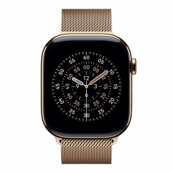 Apple Zlatý milánský náramek pro pouzdro 46 mm - velikost...
