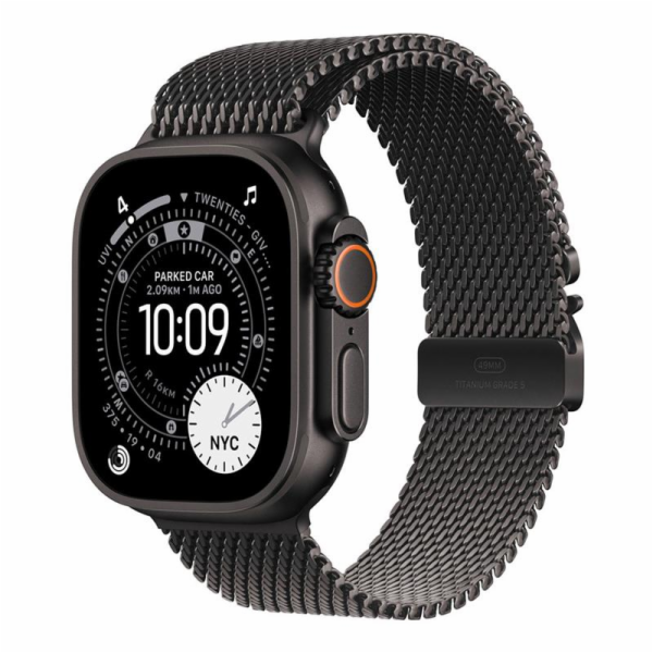 Apple Černý titanový milánský náramek pro pouzdro o průmě...