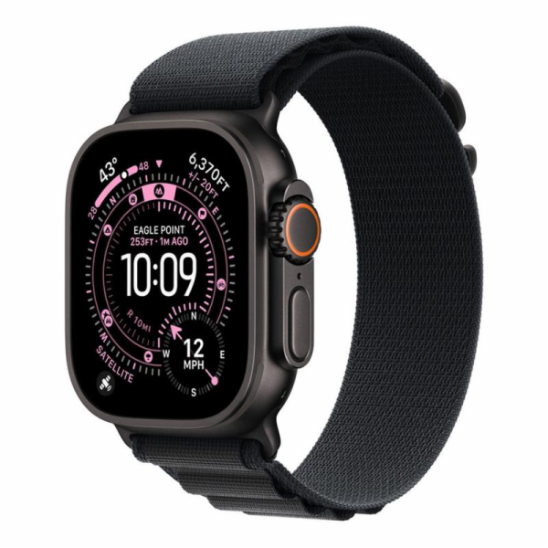Apple Černý řemínek Alpine pro pouzdro 49 mm - velikost M...