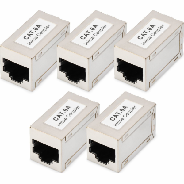 Digitus CAT 6A Modulare Kupplung, geschirmt, 5 Stück