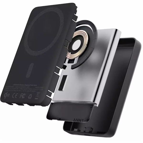 Aukey Powerbanka PB-MS08 10000mAh šedá