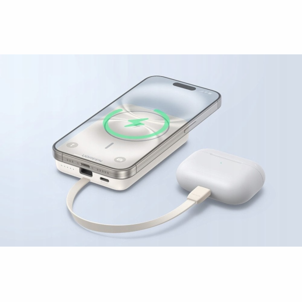 Ugreen PB760 10000mAh magnetická powerbanka, vestavěný ka...